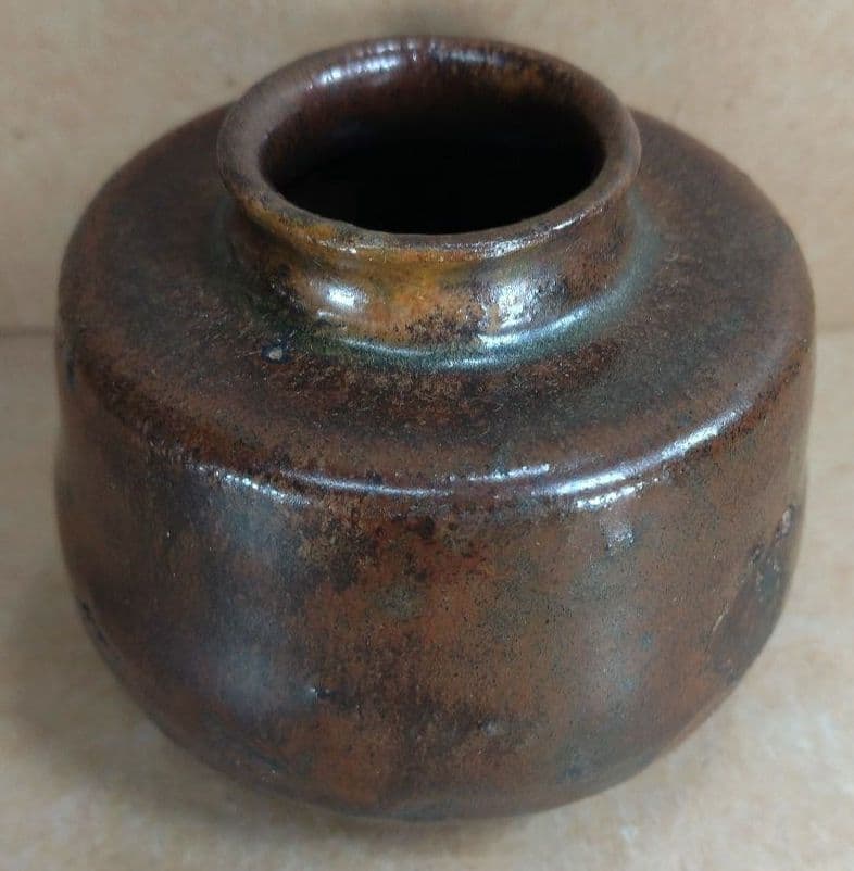 【本物保証】瀬戸茶入 裏千家十四代淡々斎箱 仕覆付 毎日オークション取扱品