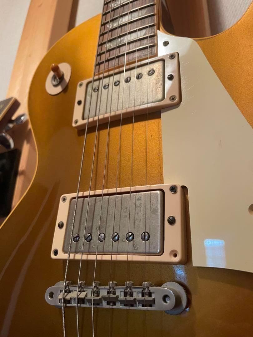特別価格Gibsonレスポールヒスコレ カスタムショップ 57 ゴールドトップ