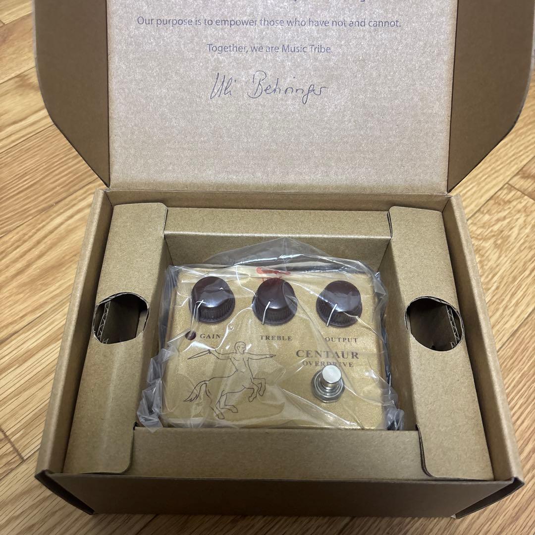 初期デザイン　behringer CENTAUR OVERDRIVE
