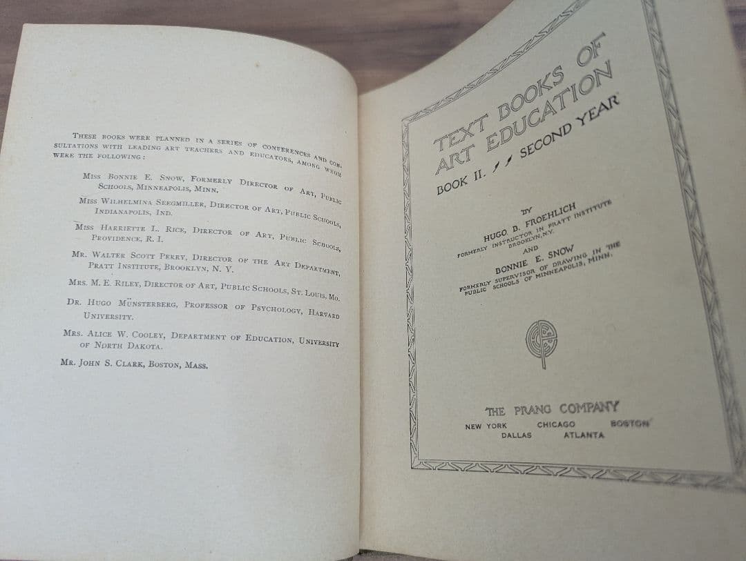 Book2 Text Books of Art Education 美術教育古書