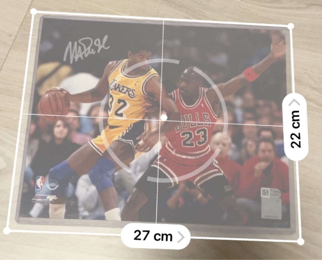 NBAサイン マジック・ジョンソン氏 直筆サイン　証明書有り