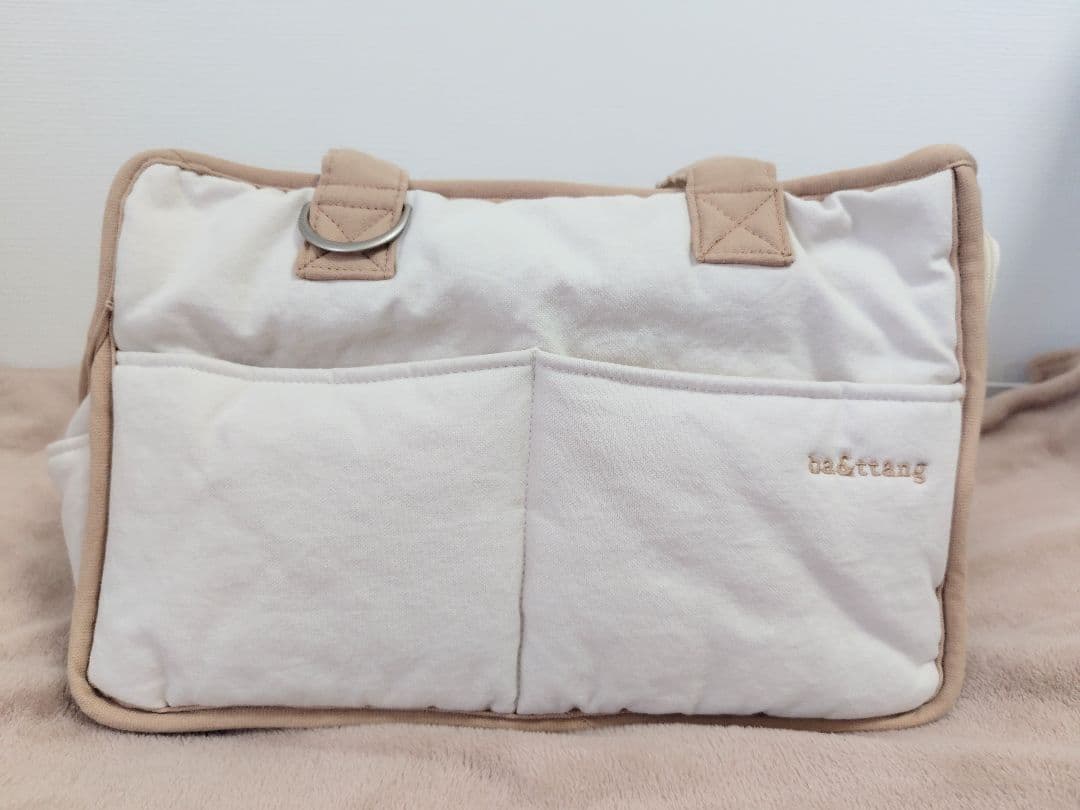 本日価格　ba&ttang バエンタン ライン ソフト キャリーバッグ S