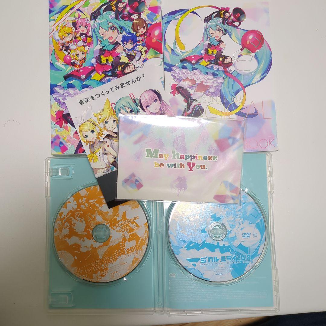 初音ミク マジカルミライDVD初回限定盤 2015 2016 2018 2019