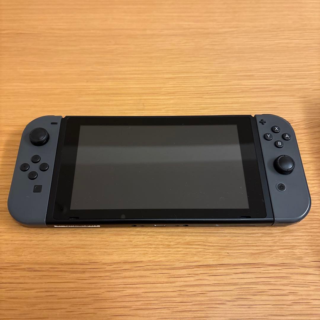 【箱・付属品完備】Nintendo Switch 本体 グレー SDカード付き