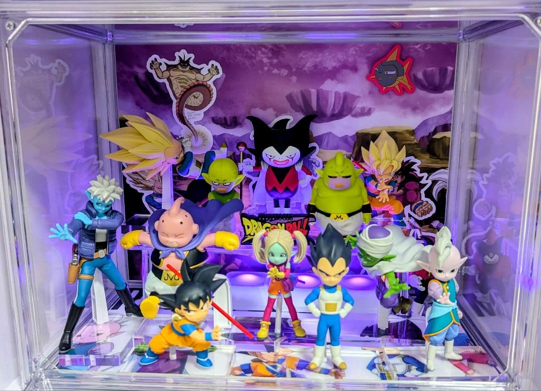 ドラゴンボールダイマ　DAIMA フィギュアセット　アクリル台座　ケース付　一式