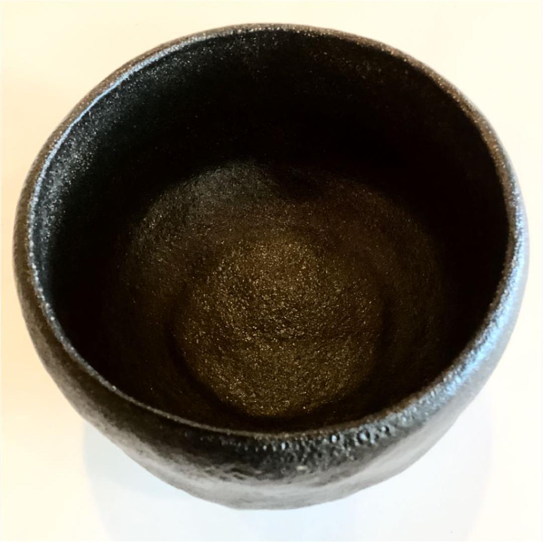 【茶道具】二代 寒川栖豊 紀州焼 葵窯 茶碗　数印尽