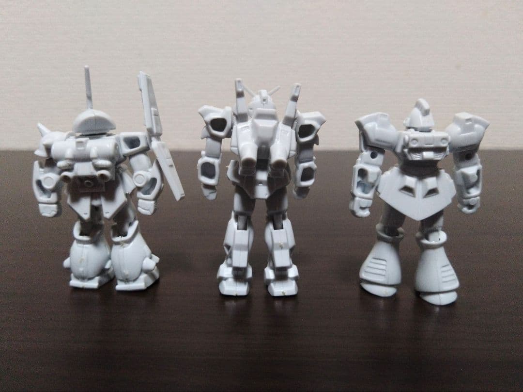 森永　チョコスナック　ガンダム　プラモデル　ミニプラ　プラモ　食玩　【7種】
