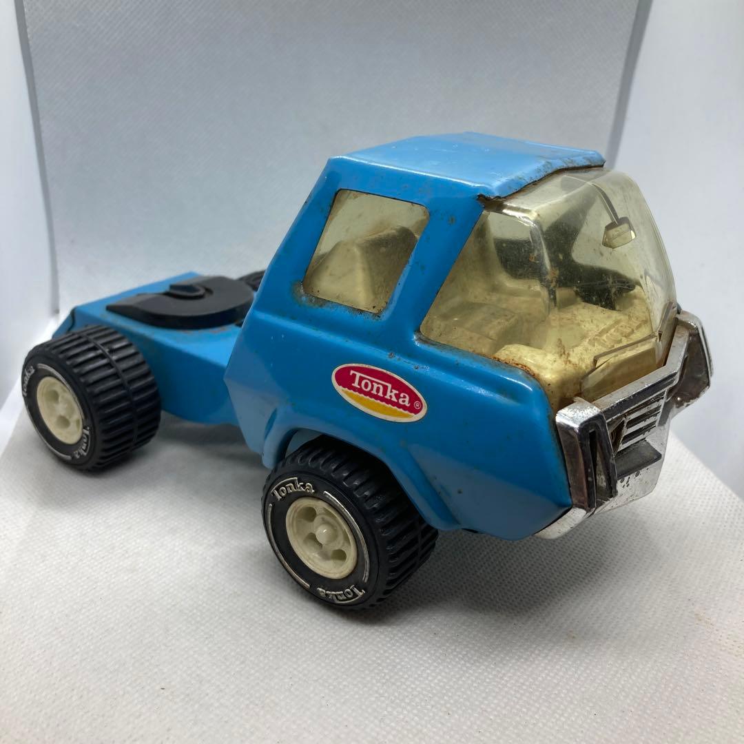 USA製 TONKA トンカ ブリキ トレーラー トラック ビンテージ