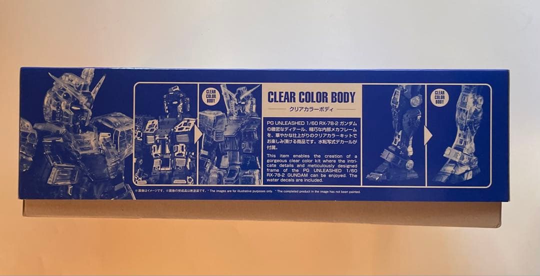 PG 1/60 トランザムライザー・RX-78-2 クリアカラーボディ