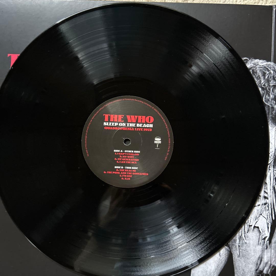 送料無料　名盤　THE WHO 2牧組レコード四重人格　LIVE 1973