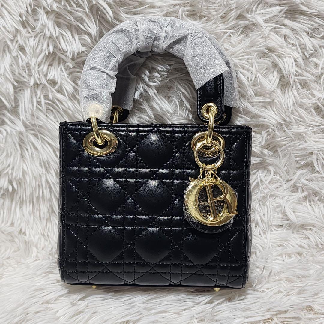 Christian Dior　ハンドバッグ　ショルダーバッグ　黒　ノベルティ