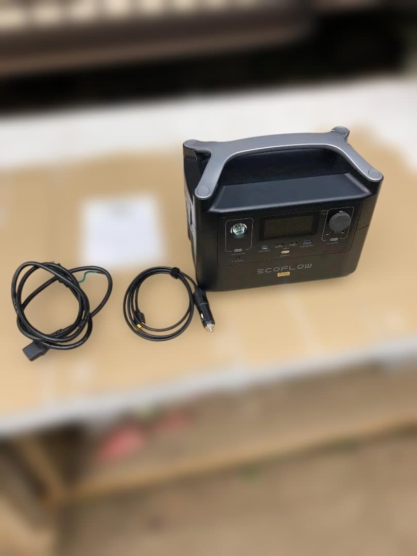 ECOFlOWポータブル電源 ブラック