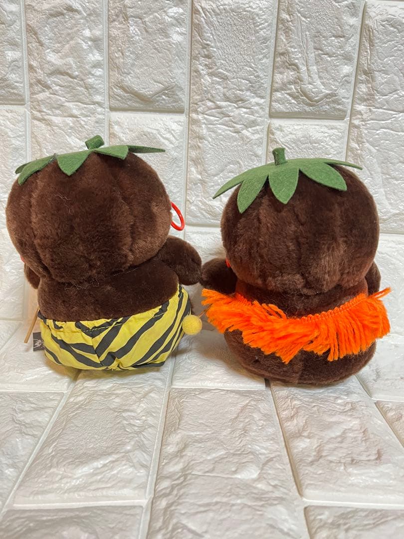 昭和レトロ ぬいぐるみ サンリオ サンボ＆ハンナ ビビンバ クロンボ 希少 レア