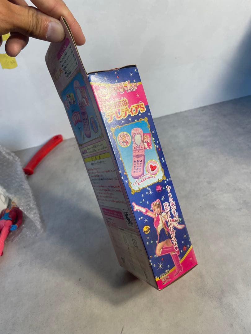 未使用品　BANDAI 美少女戦士セーラームーン実写版 変身携帯テレティアS