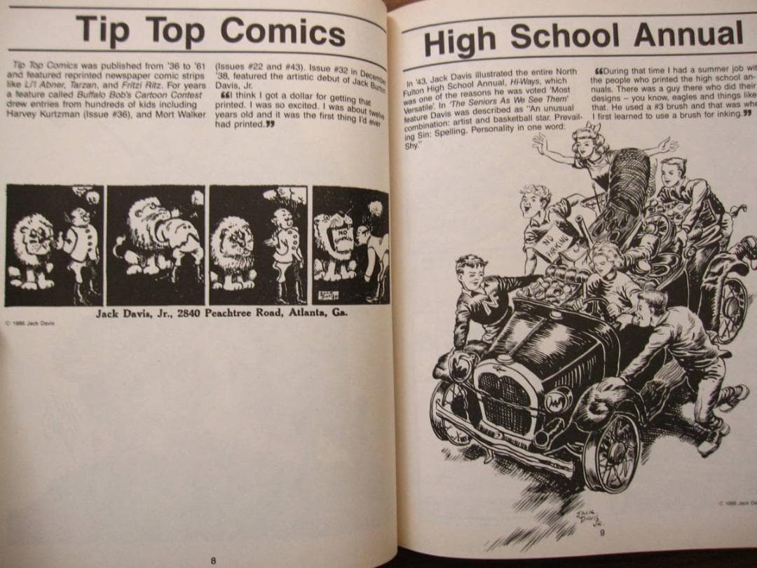 JACK DAVIS　ジャック・デイヴィス 　限定1500部　サイン入イラスト付