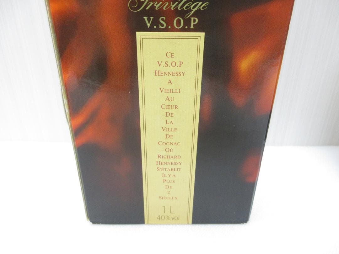 Hennessy ヘネシー V.S.O.P コニャック 1L プリビレッジ