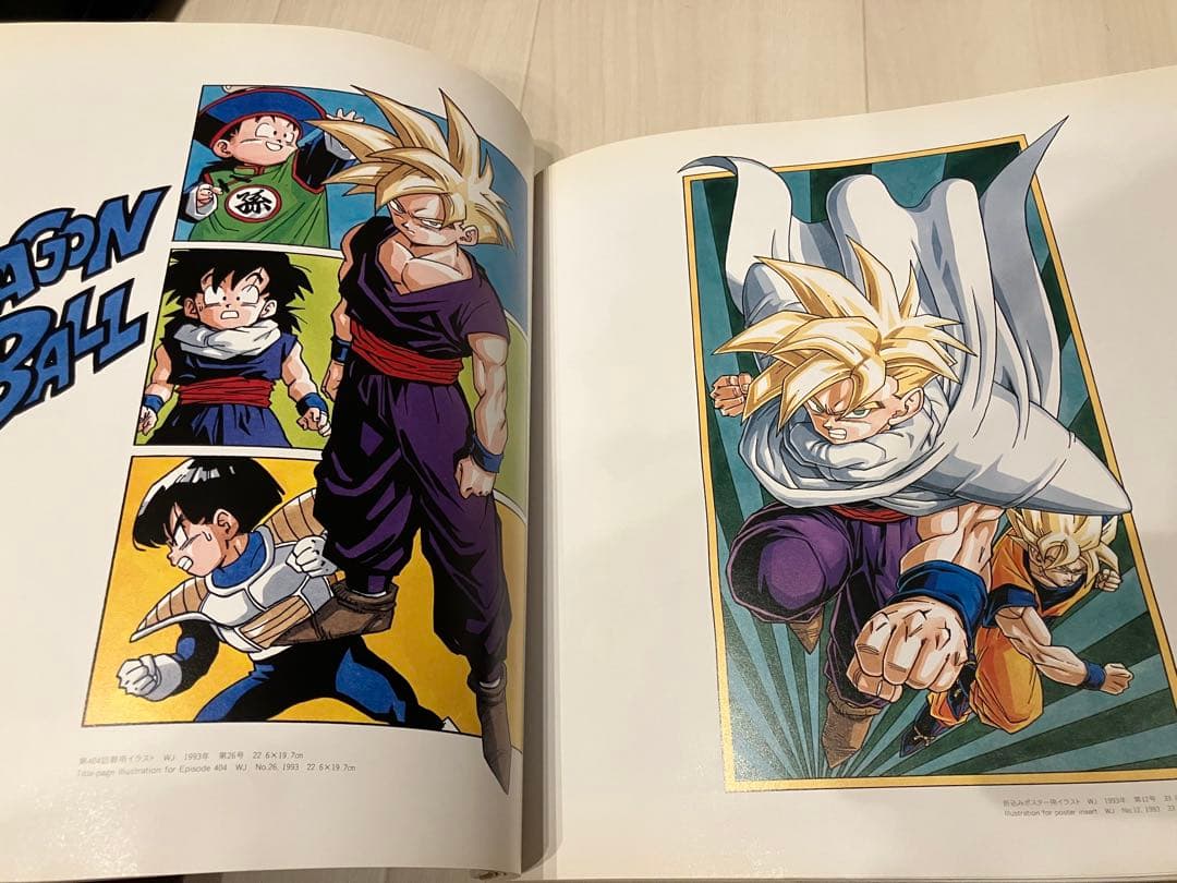 鳥山明の世界・DRAGON BALL 大全集 補巻2冊セット　ドラゴンボール