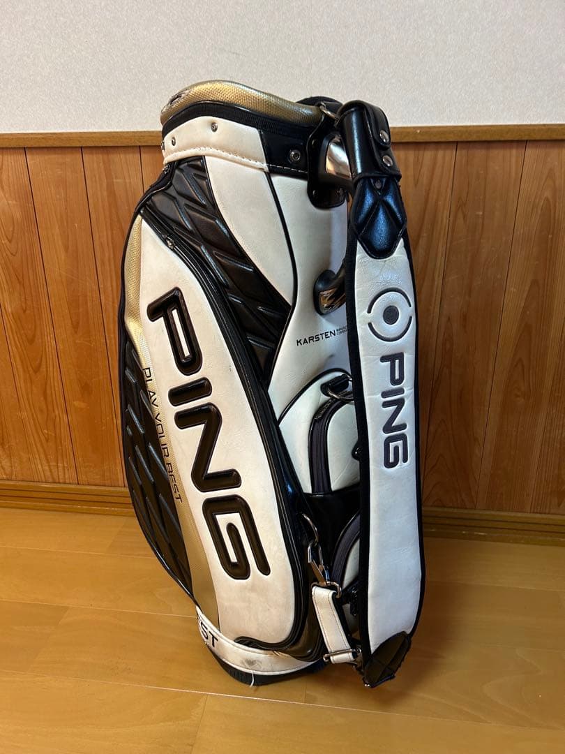 【お値下げします】PINGキャディバッグ9.5型ツアーモデル3点式