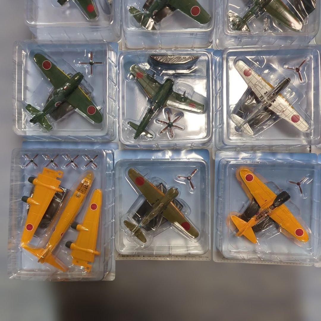 日本陸海軍機大百科　第４８号〜６９号 新品未開封模型２２個セット