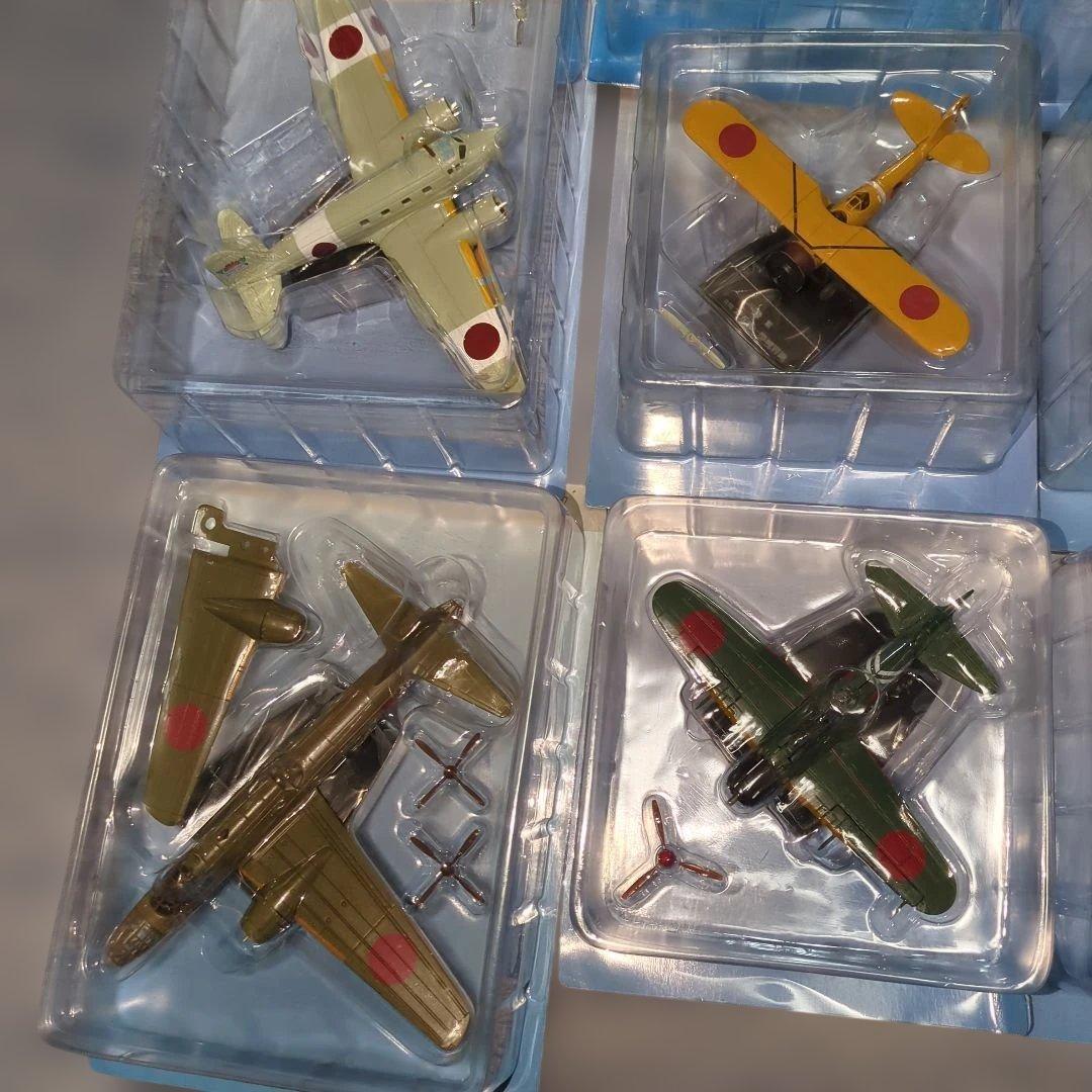 日本陸海軍機大百科　第４８号〜６９号 新品未開封模型２２個セット