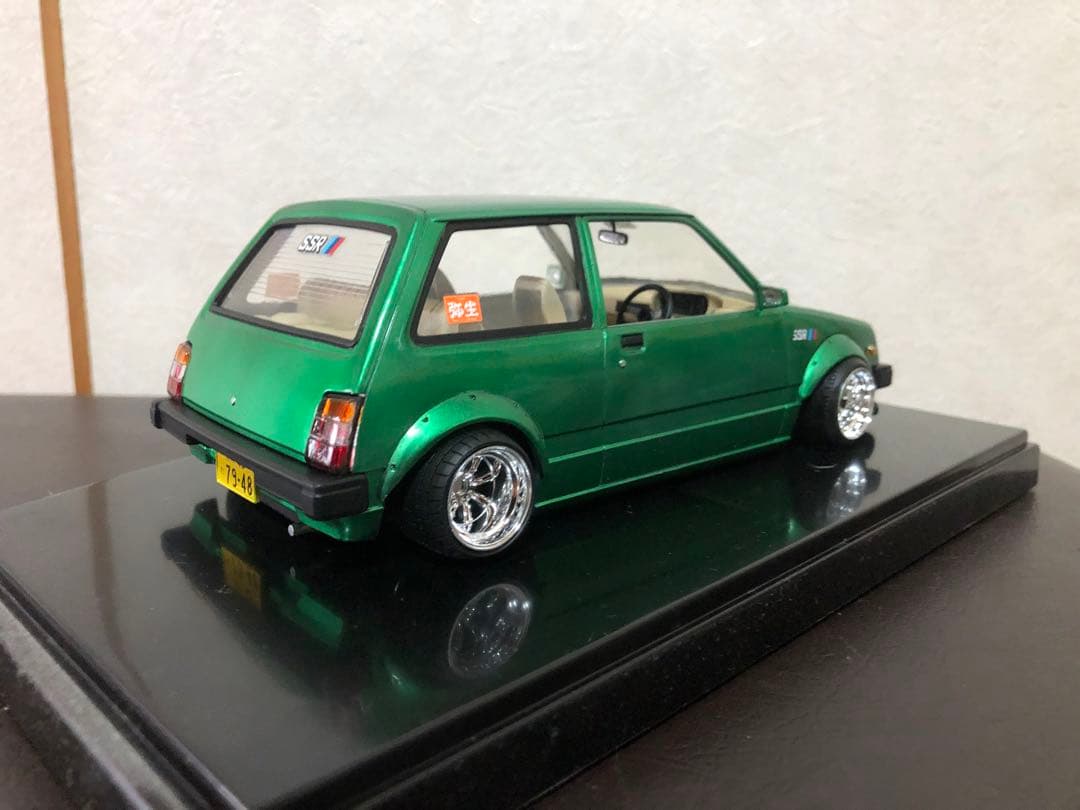 アイリ製　1/20　ダイハツ クオーレ　完成品