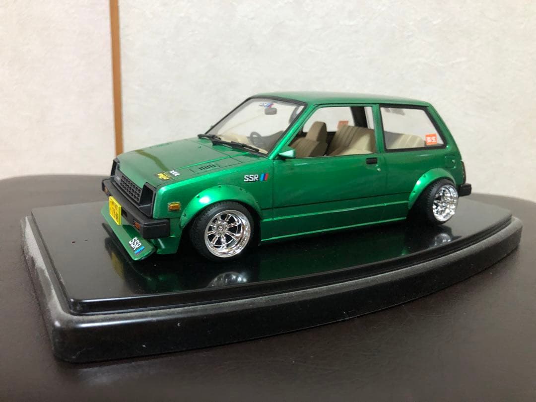 アイリ製　1/20　ダイハツ クオーレ　完成品