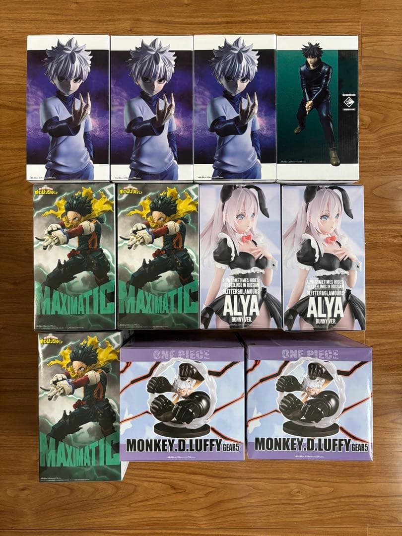 まとめ売り　最新プライズフィギュア　11体セット