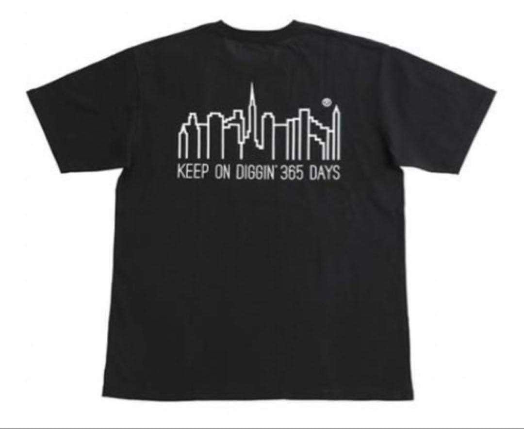 Muro ×TechnicsManhattanPortageブラックTシャツ L