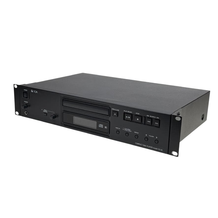 TOA業務用CDプレーヤー CD-50◆TSCAM タスカムCD-200 同等機
