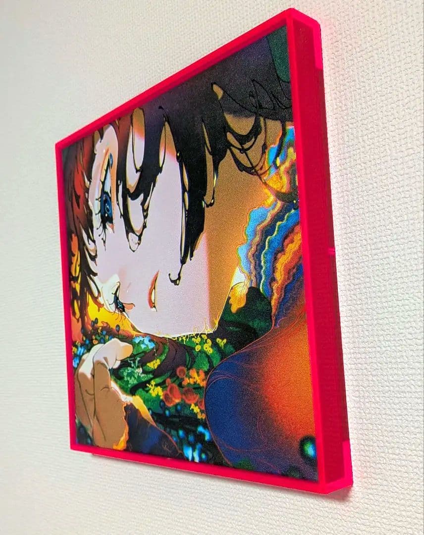 米山舞 EGO展　キャンバスアート　MELT　直筆サイン　複製原画　絵画