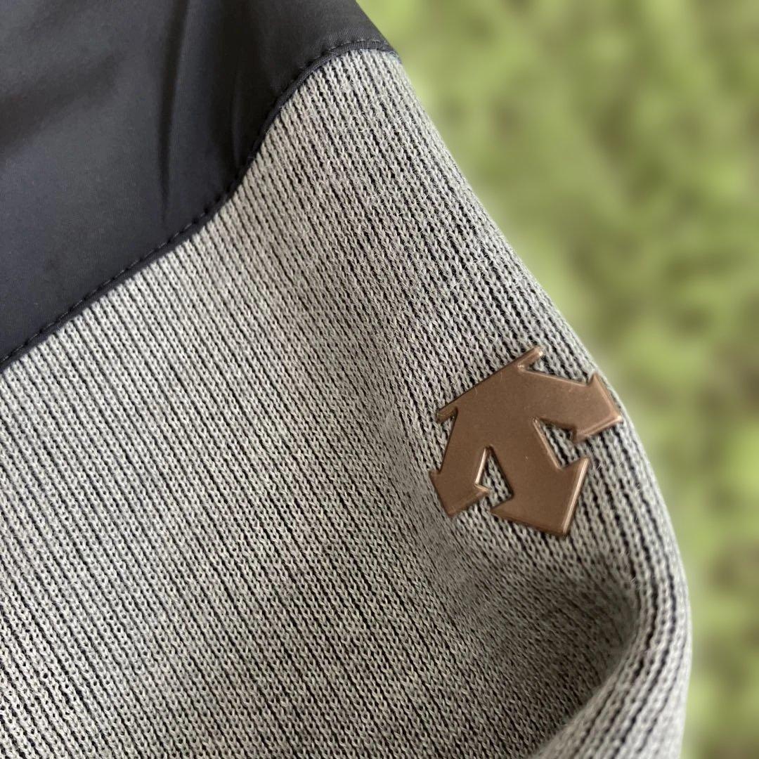 DESCENTE GOLF ジップニットウェア　デサントゴルフ　M