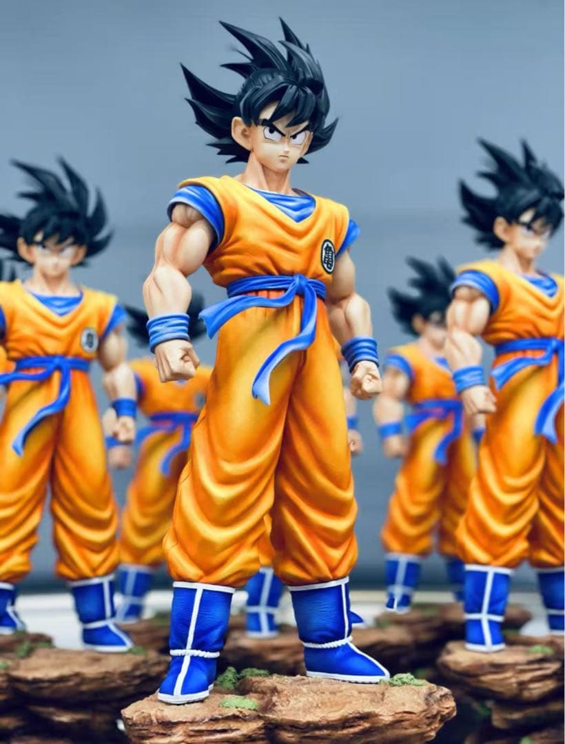 ドラゴンボール 孫悟空 ガレキ ガレージキット スタチューX②⑤④