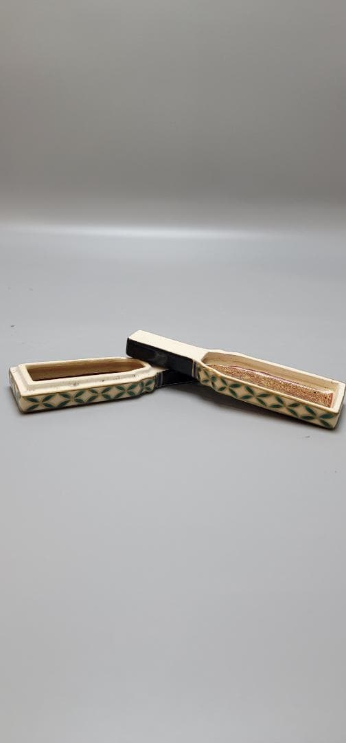茶道具 吉祥紋羽子板 香合 桐鳳作 共箱