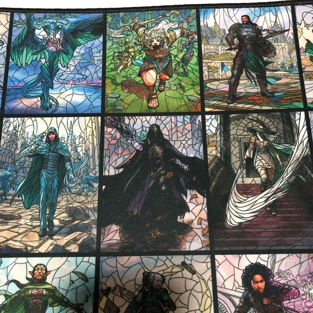 mtg プレイマット 灯争大戦 プレインズウォーカー ニコルボーラス リリアナ他