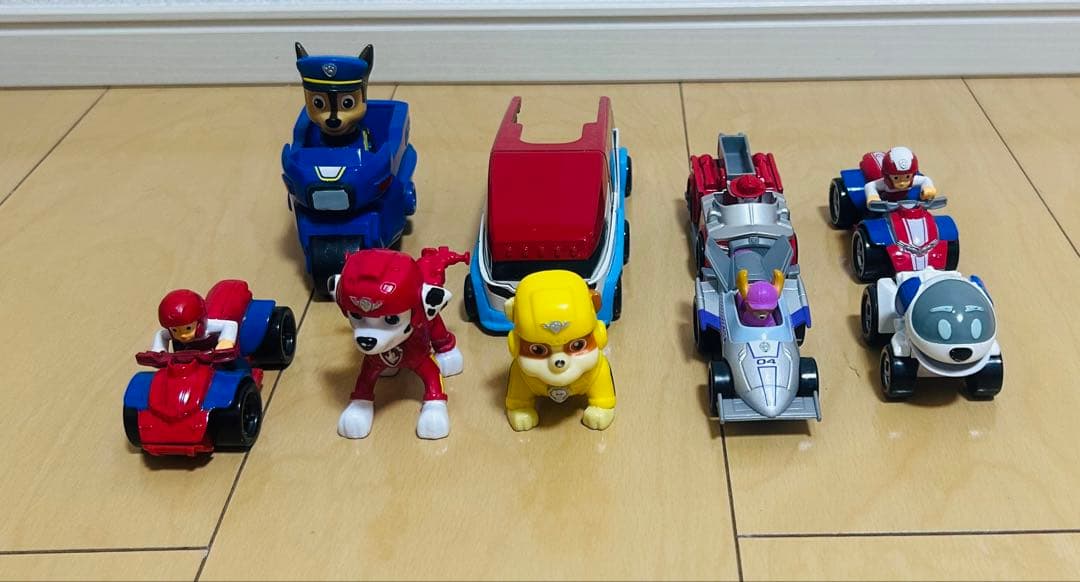 パウパトロールおもちゃセット