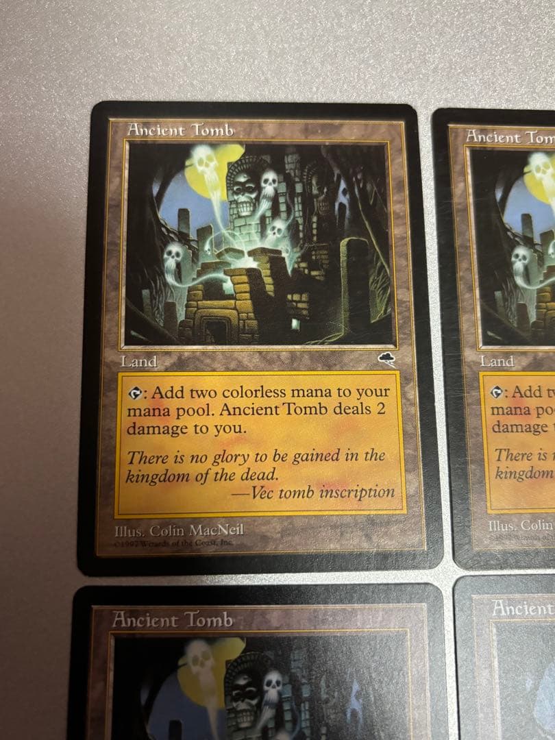 MTG Ancient Tomb 古えの墳墓 4枚セット 英語版