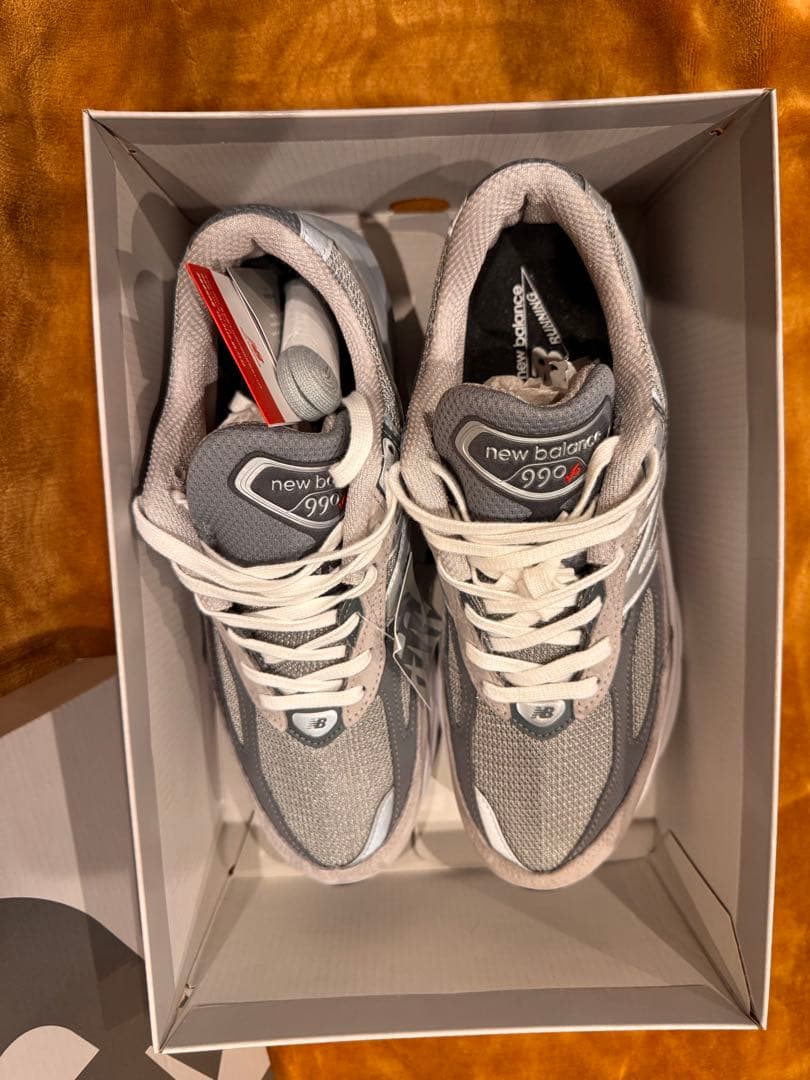 New Balance 990 グレー シューズ