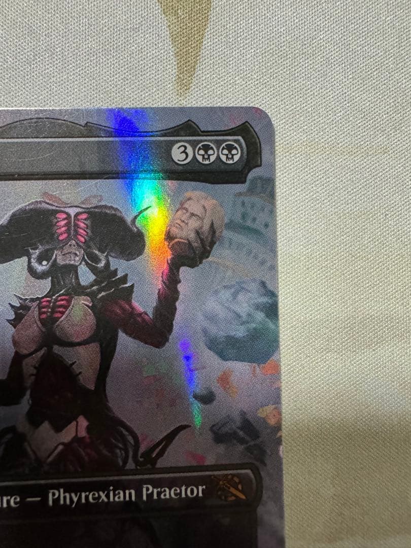 シェオルドレッド　sheoldred ダブルレインボウfoil