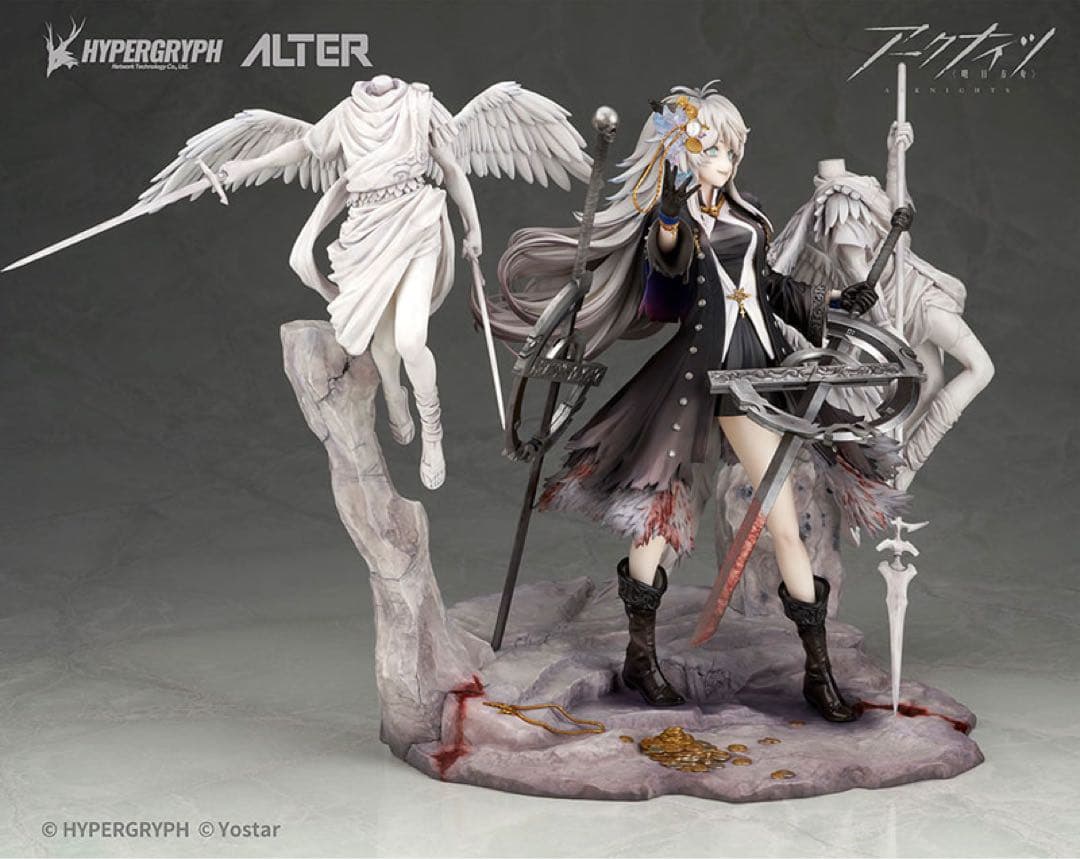 アークナイツ ラップランド 典雅なる凶兆Ver. 1/7 フィギュア　アルター