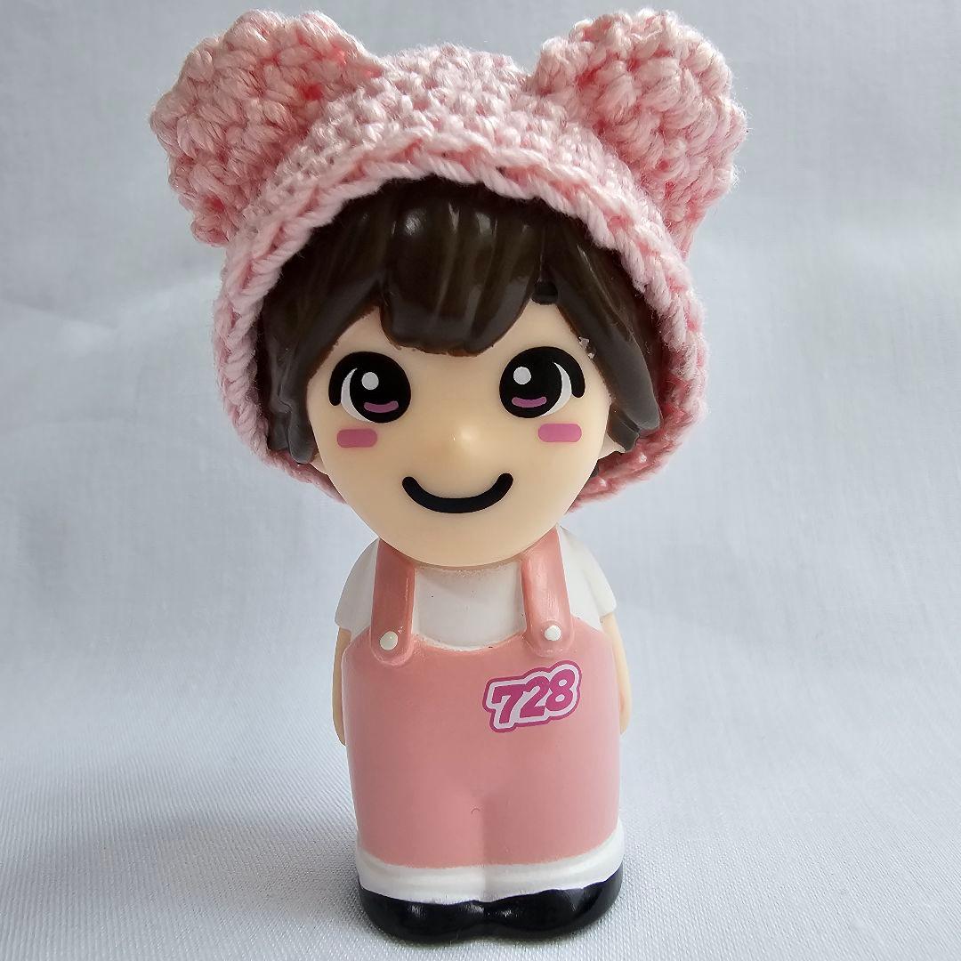 ハンドメイド　なにわ男子指人形　くま耳帽子　オーダー受付中