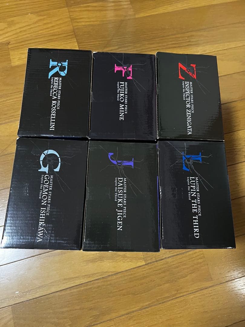 ルパン三世　MASTER STARS PIECE 6点セット　未使用品