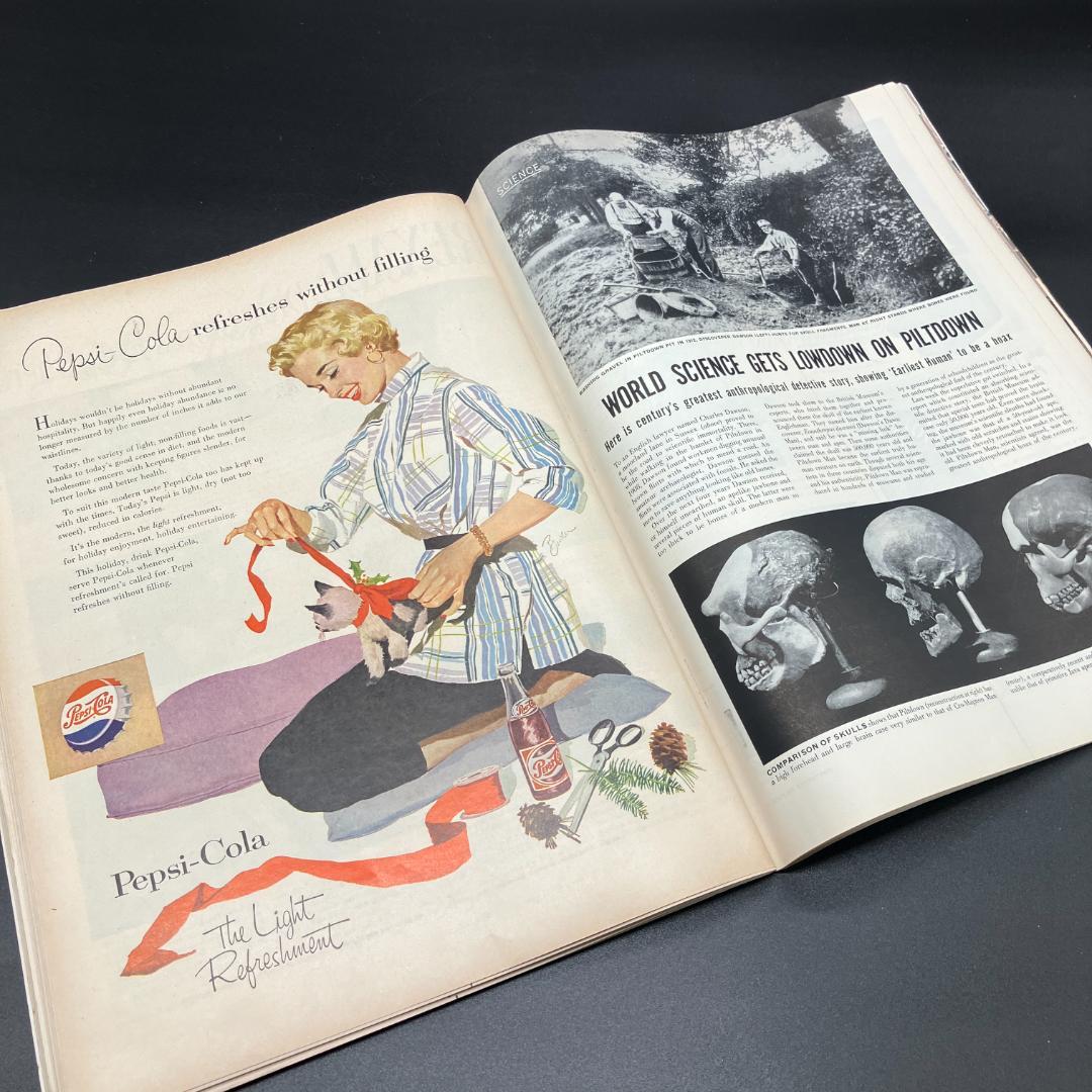 1950年代　当時物　オードリーヘップバーン 表紙　LIFE誌　ビンテージ雑誌