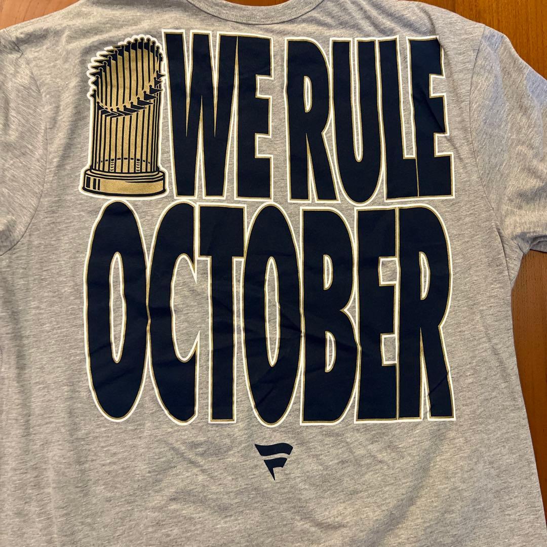 LA Dodgers 2025 ワールドシリーズ優勝Tシャツ