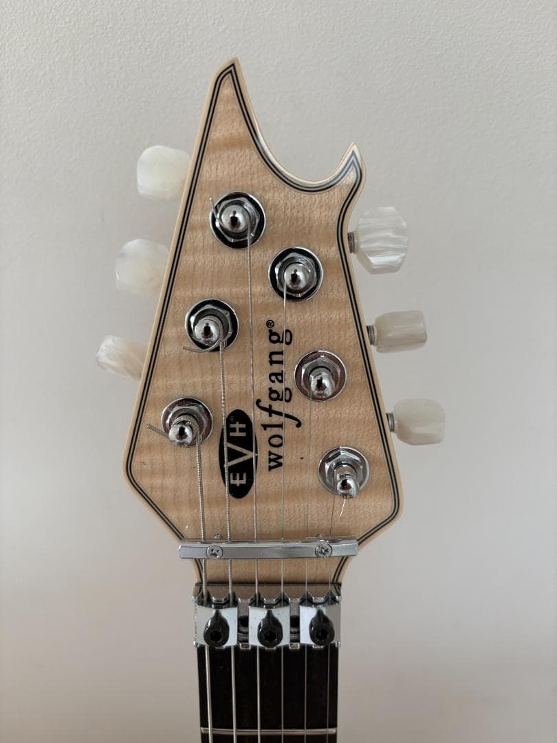 美品：EVH Wolfgang USA　ナチュラル