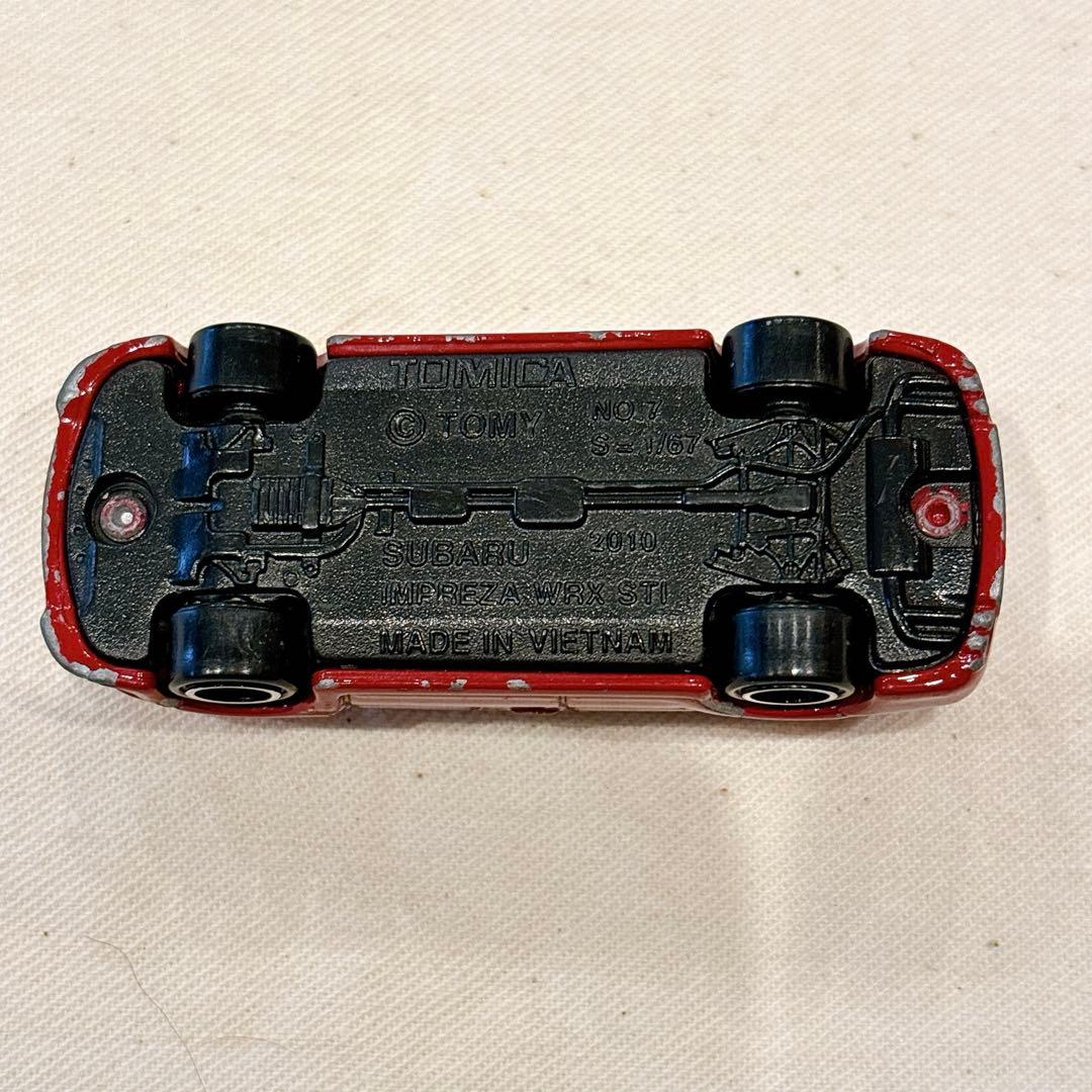 【✨特価✨】トミカ　スバル　インプレッサ　WRX 傷あり