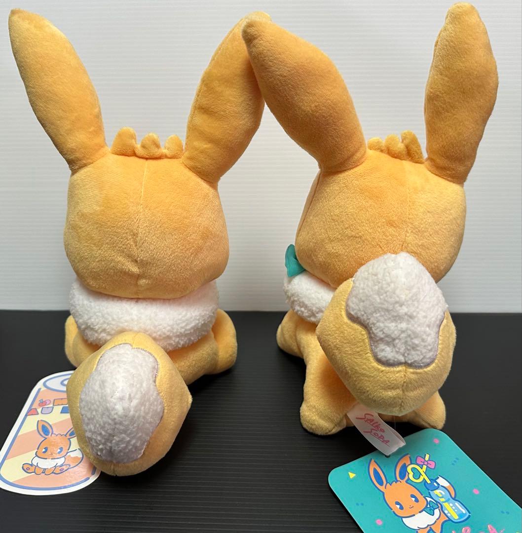 タグ付き　ポケモンセンター　イーブイぬいぐるみセット
