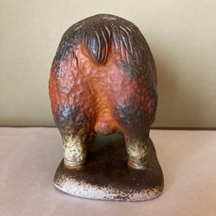 備前焼　松井與之作　干支置物　羊