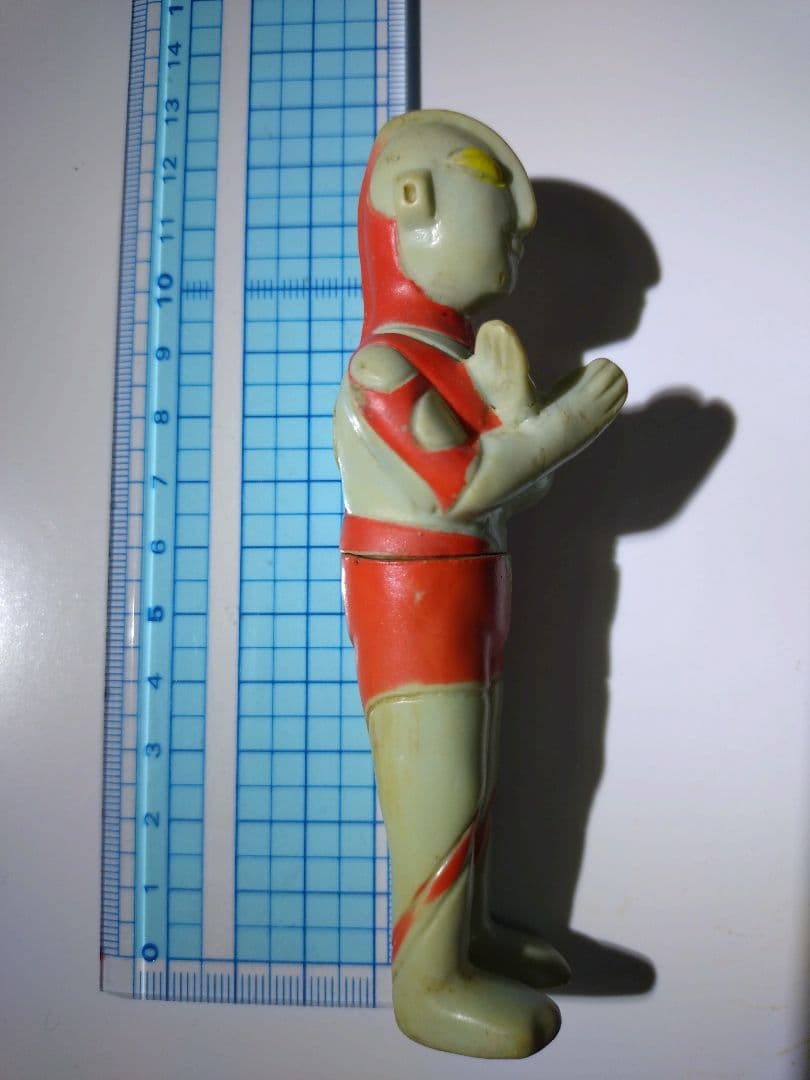 ブルマァク☆ウルトラマン☆1970年代の希少ソフビフィギュア☆約12cm