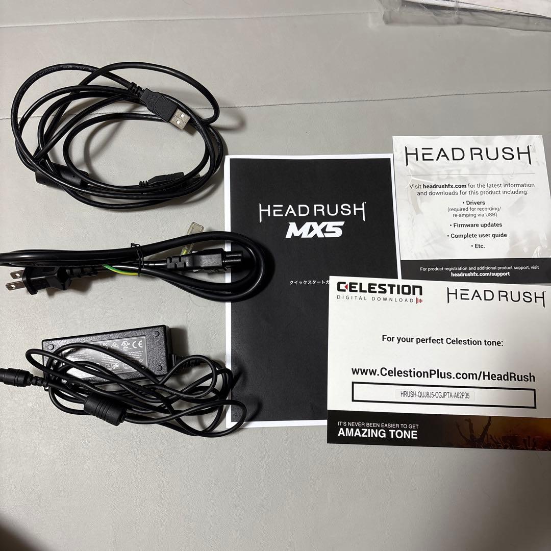 【グラス】HEAD RUSH MX5 ギターエフェクター