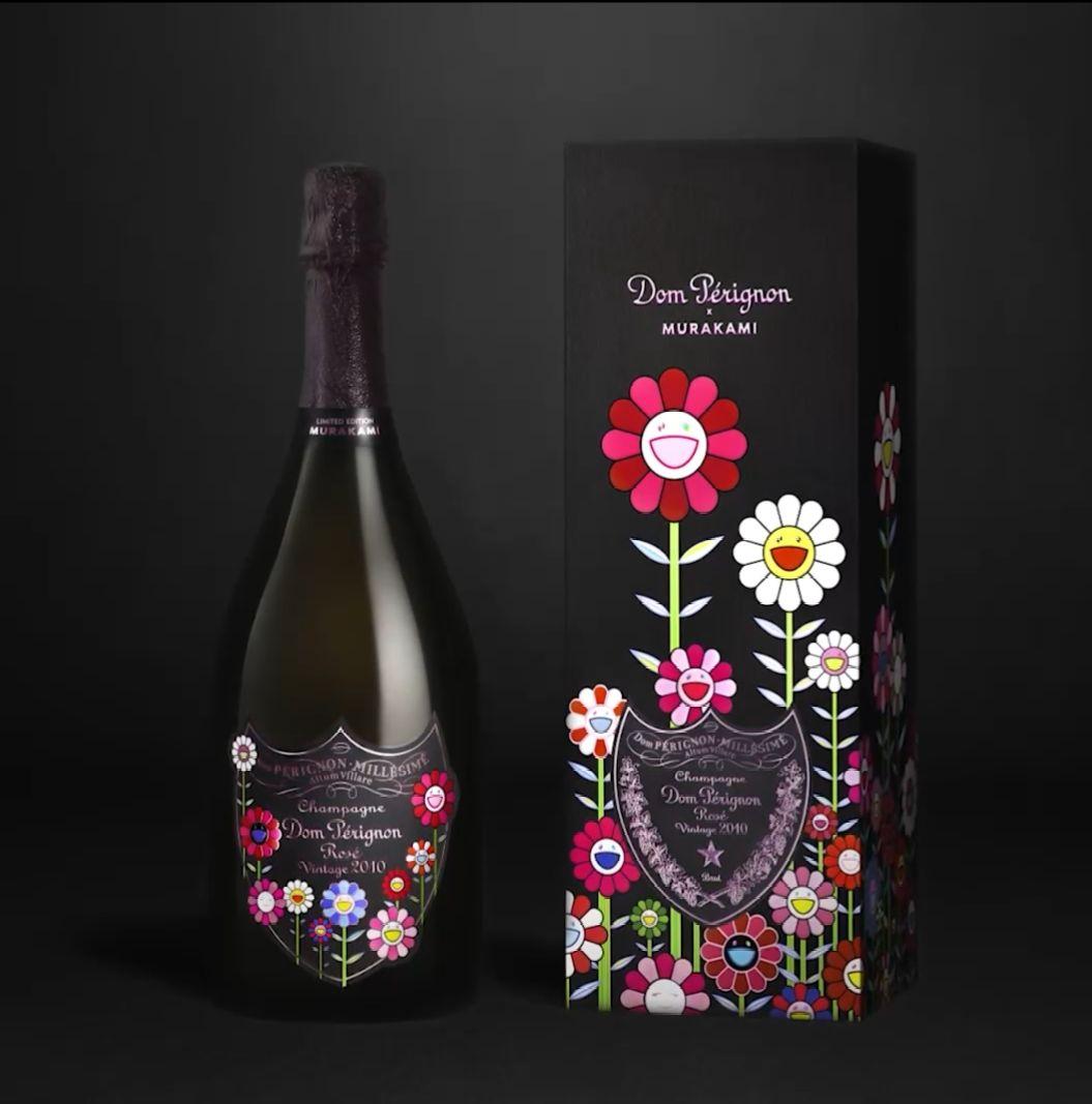 Dom Pérignon ドン・ペリニヨン　ロゼ 2010 村上隆デザイン